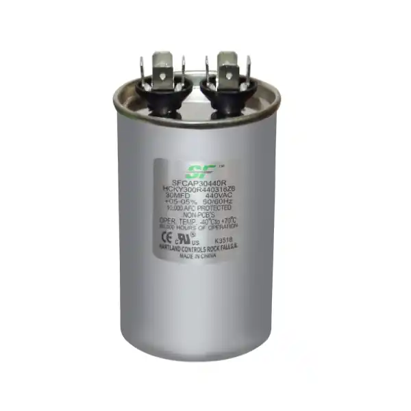 Trane SFCAP30440R Run Capacitor 30 MFD 440V Round
