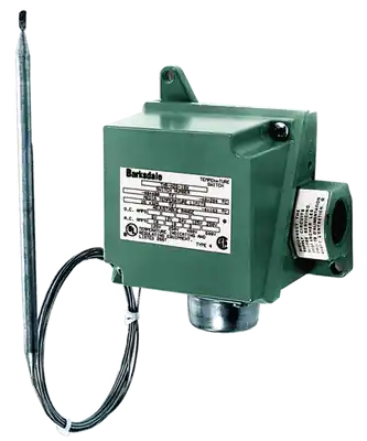 Barksdale TPR-L1N-3X-Q10 Temperature Switch -40/160f NEMA4X 3'Cap
