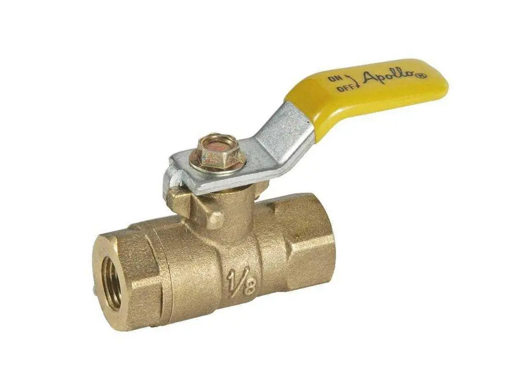 Apollo Valves 94MBV02 1/4 FNPT x MNPT Forged Brass Full Port Mini Ball Valve