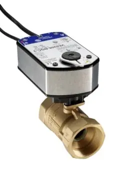 Johnson Controls VG1245FR+938BGC Two-Way Stainless Steel Trim Ball Valve with Electric Actuator