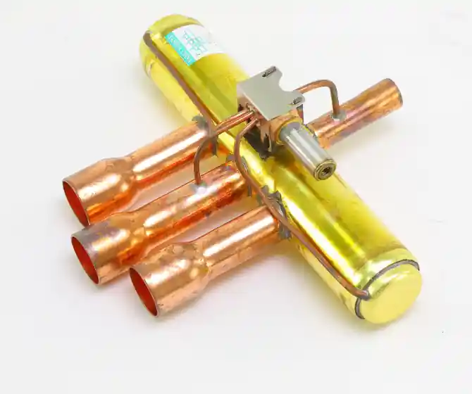 Sanhua SHF-14-47 Reversing Valve 4-Way 1/2 inch x 7/8 inch OD 4 Ton Max