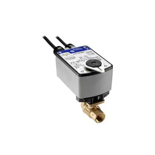 Johnson Controls VG1241BN+923BGA Brass Valve with Electric Actuator for HVAC