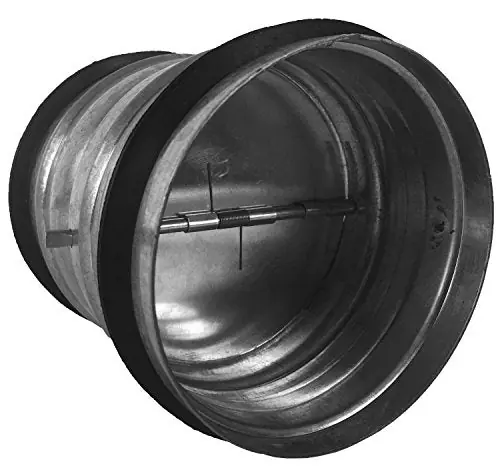 SK0340632-US20260702-105043-0 Tjernlund BD-6 Spring Return Backdraft Damper for 6 Ducts - Image 1