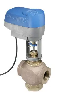 Johnson Controls VG7842RT+72CHGC Brass Trim Globe Valve