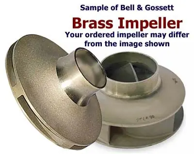SK0340980-US20260702-105043-0 Xylem-Bell & Gossett P78525 Bronze Impeller 9.5 Inches Full Runner Replacement MPN - Image 1