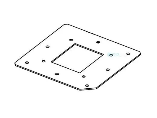 SK0341301-US20260702-105043-0 Raypak 011887F Adapter Plate for Industrial Heating Systems - Image 1