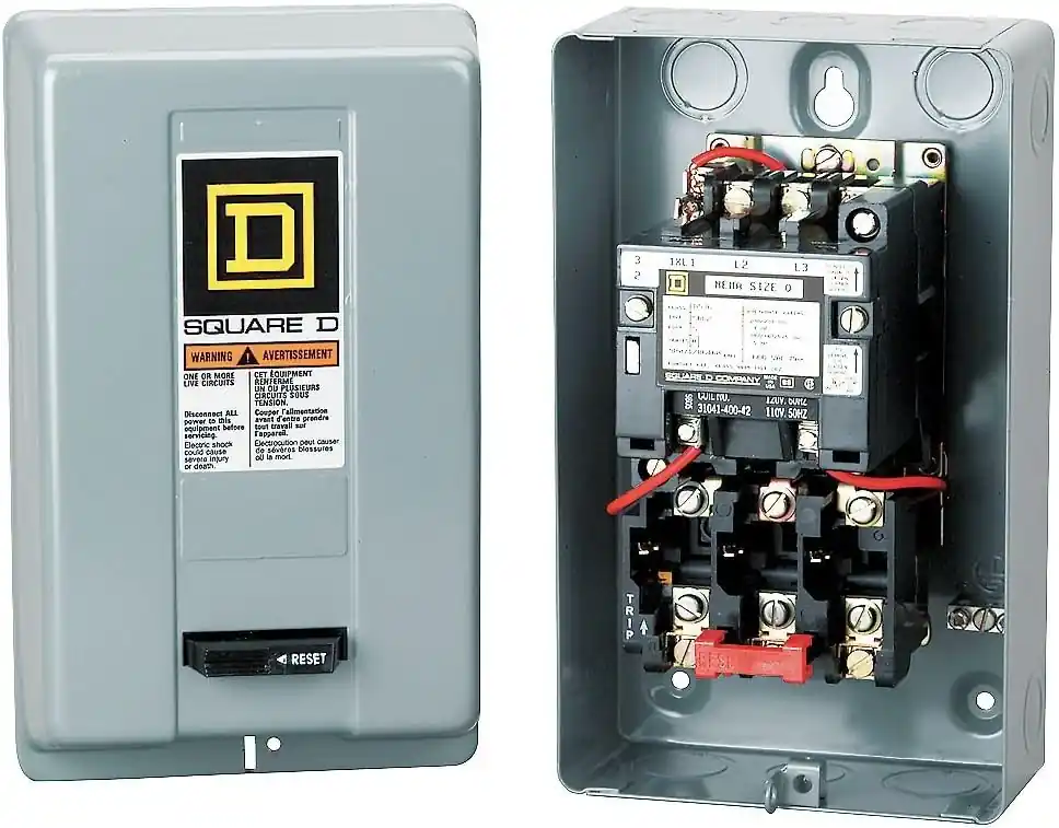 SK0342079-US20260702-105043-0 Schneider Electric 8536SBG2V03 Motor Starter 600 Volts 18 Amps NEMA Size 0 - Image 1