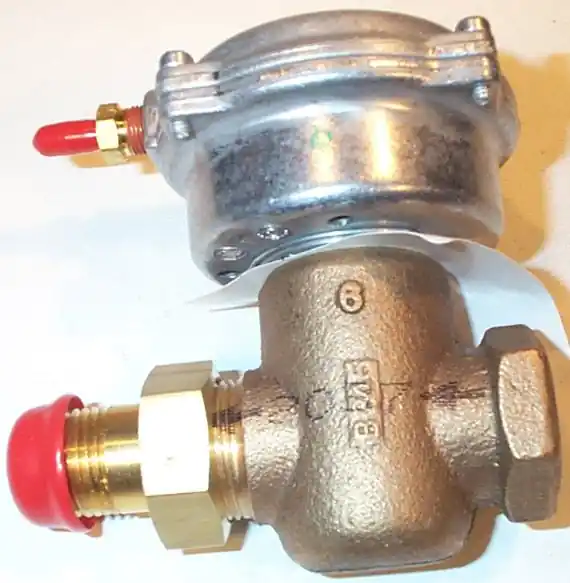 SIEMENS 256-02009 MT Series Pneumatic Control Valve Brass Half Inch NPT