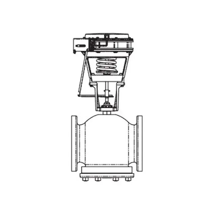 Schneider Electric VK4-8213-602-5-15 Globe Valve Assembly, 2 Way, 5 in.