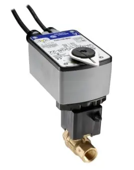 Johnson Controls VG1245BNH943BUB Two-Way Stainless Steel Trim NPT Ball Valve For HVAC