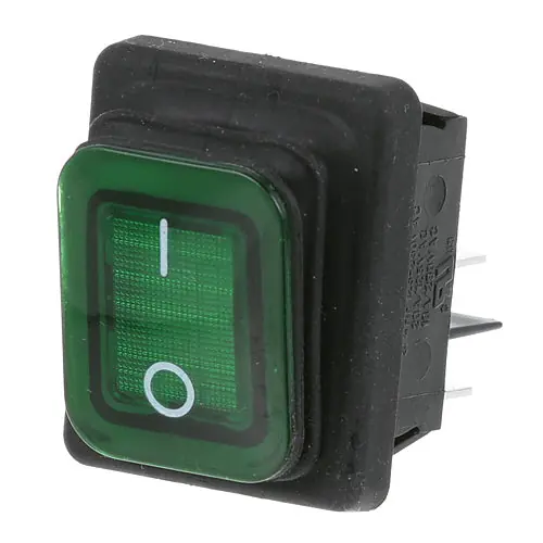 C Cretors 5130 Switch On/Off Rocker W/Green Light 42-1740