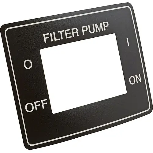 DECAL FILTER POWER SWITCH 60609 for Henny Penny HEN60609