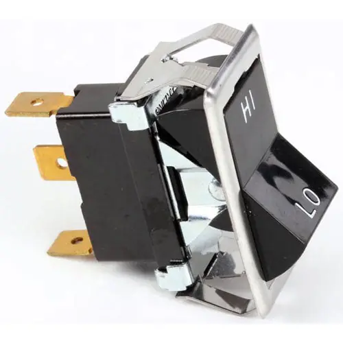 BLACK ROCKER SPDT SWITCH for Blodgett BL17857
