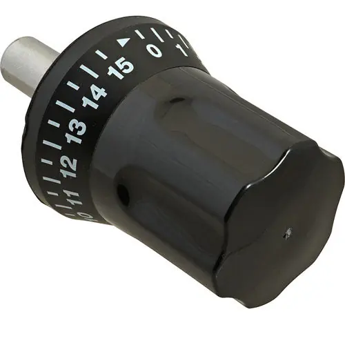 Knob Table Adjustment 0 to 15 M00209 for Globe GLOM00209
