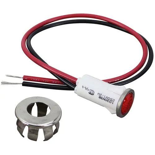 SK0354407-US20260702-105043-0 SIGNAL LIGHT 10 RED 250V REPLACEMENT MPN for Cres Cor CRE0766-006 - Image 1