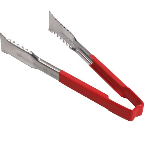 Versagrip Tongs 9.5 inches Red Handle for Edlund 32011