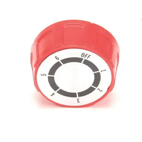 KNOB RED 6 HEAT OFF-1-6 P9-70701-41-2 for Lang P9-70701-41-2