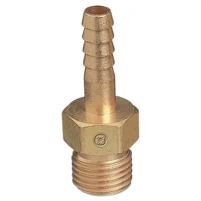 Western Enterprises 40-B Brass Hose Adaptors RH Male B-Size for Welding and Oxygen