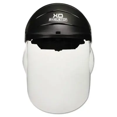 MCR Safety 104 XO Skeleton Headgear with Molded Faceshield Clear 12-1/2 in L 9 in H Polycarbonate Hardcoat