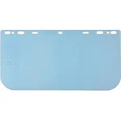 MCR Safety 181560 Universal Polycarbonate Visor Safety Faceshield Clear 8-Inch by 15-1/2-Inch