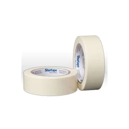 Shurtape 101008 Masking Tape 2 Inches 60 Yards Tan 5 Mil