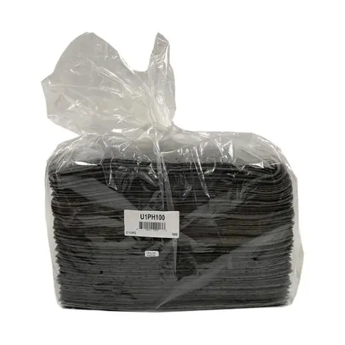 Fytertech U1PH100 Essentials 15 inches x 18 inches Universal Single Ply Heavyweight Sorbent Pads - 100 Count
