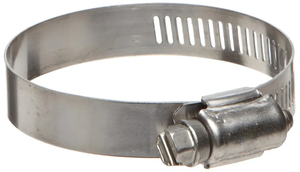 Precision Brand 35350 B32HS All Stainless Worm Gear Hose Clamp, 1-9/16 inches-2-1/2 inches (Pack of 10)