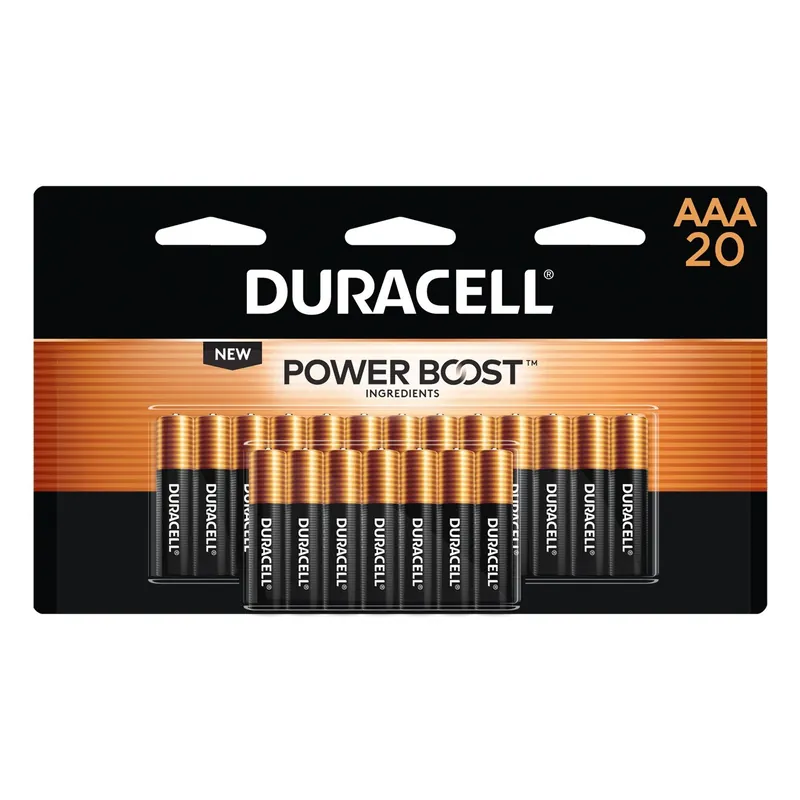 Coppertop MN2400B20Z Duracell MN2400 Alkaline Battery AAA 20/Pack