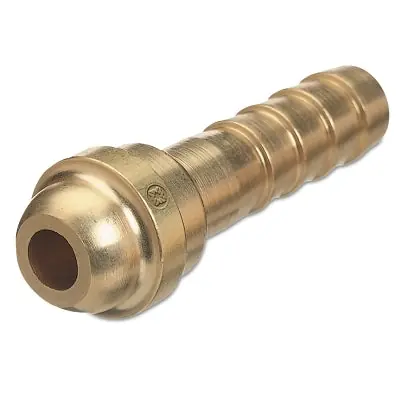 Western Enterprises 17 Barbed Hose Nipple 200 Psig Brass B-Size