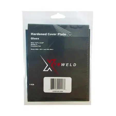 Xtrweld Lens45G-SH9 Filter Plate Shade 9 Glass 4.5x5.25