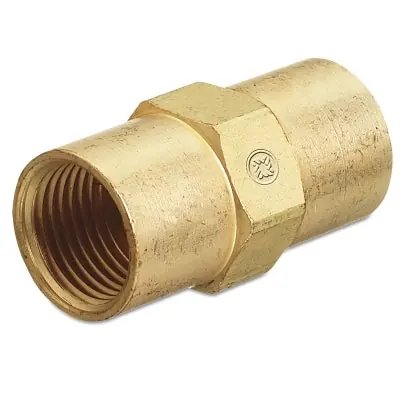 SK0360126-US20260702-105043-0 Western Enterprises AW-430 Inert Arc Hose Coupler Brass 200 psig B-Size 5/8 in-18 RH (F) - Image 1