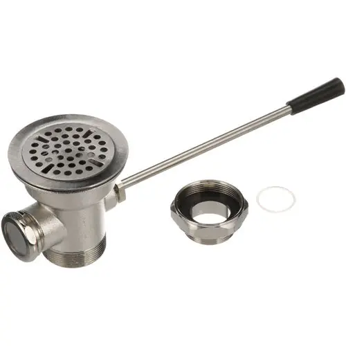 Standard Keil 1715-1020-1000 Waste Drain 3 inches Sink Opening, Lever
