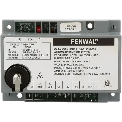 SK0364382-US20260702-105043-0 Ignition Control 24VAC Input for Blodgett BL54388 - Image 1