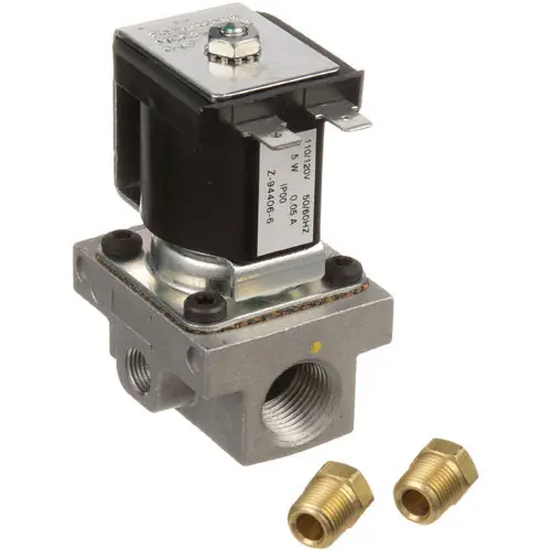 Gas Solenoid Valve 120V 3/8 FPT Gas In/Out 227160-3 for Garland