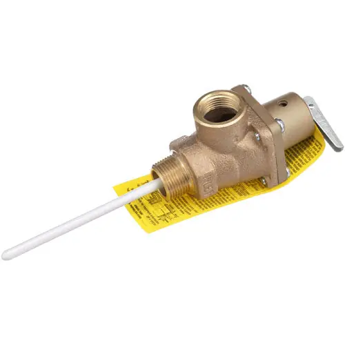 PRESSURE TEMPERATURE RELIEF VALVE 3/4 NPT 1-1/2 HIGH STACK REPLACEMENT MPN for Hatco 3.02.019