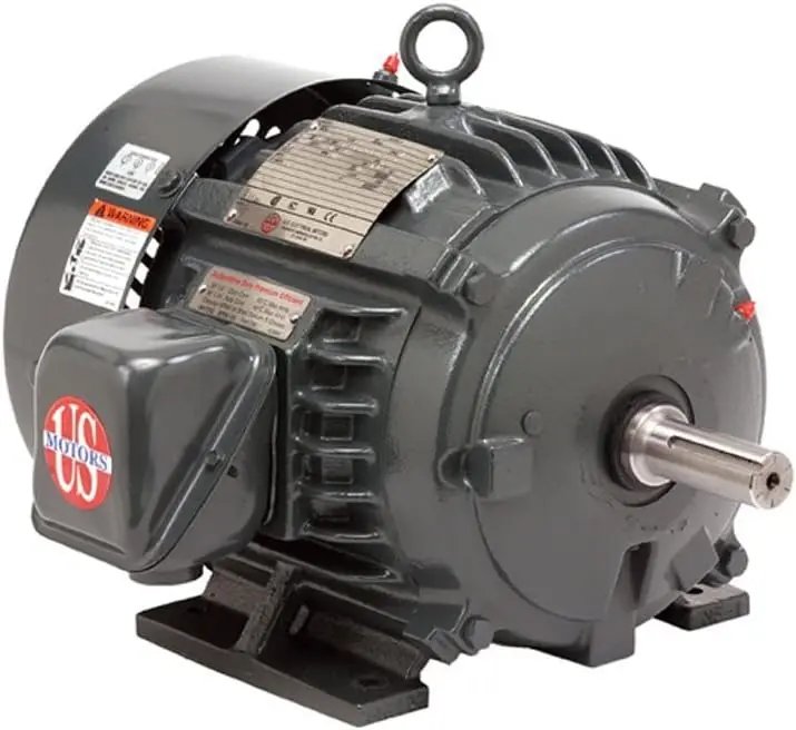 SK0367639-US20260702-105043-0 Nidec HD10P2E Electric Motor 10 HP 1800 RPM 215T Frame 208-230-460V TEFC - Image 1
