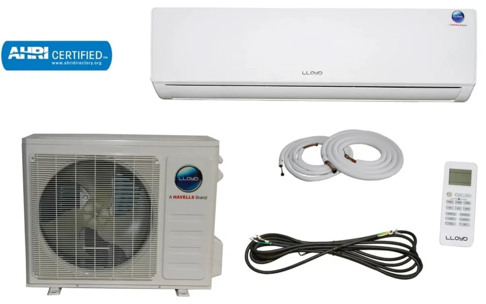 SK0367716-US20260702-105043-0 LLOYD GSSHAX7493/94 - Series 1 Single Zone 18000-BTU 19 SEER Ductless Mini Split Air Conditioner Heat Pump Included with 16-ft Line Set 230-Volt - Image 1