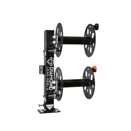 Diamond Lead Reels SBD12BLK HD 12 Inch Black Swivel Base