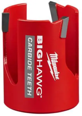 Milwaukee 49-56-9210 Big Hawg with Carbide Teeth 2-1/8 inch Hole Saw
