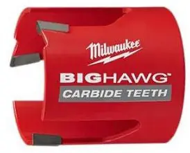 Milwaukee 49-56-9220 BIG HAWG 2-9/16 in. with Carbide Teeth