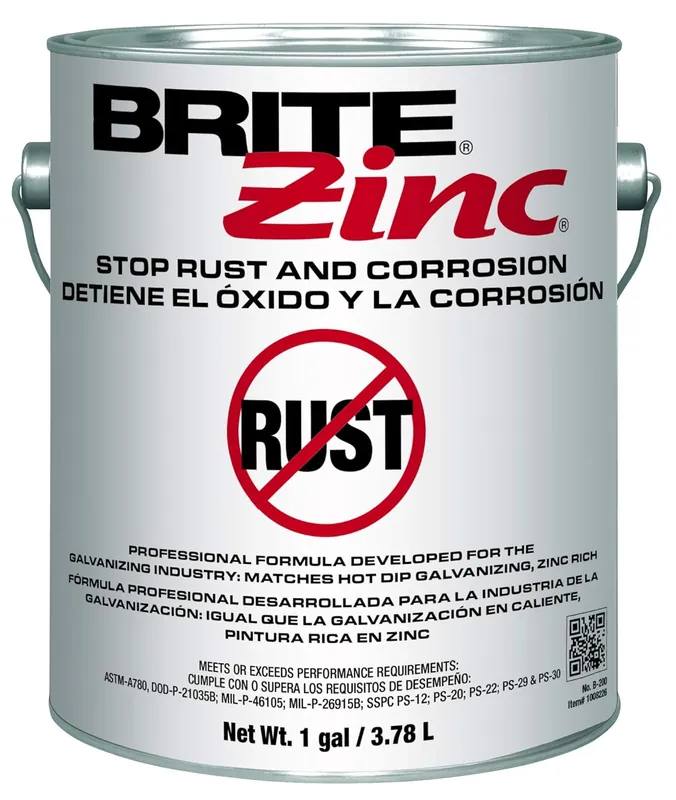 SK0368165-US20260702-105043-0 Weld-Aid B-200 Brite Zinc Primer 1 Gal Gray - Image 1