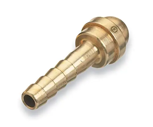 Western Enterprises 18 Barbed Hose Nipple 200 PSIG Brass 3/16 in Qty 4