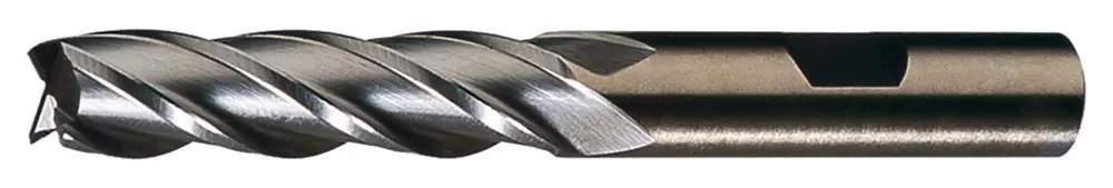 Cleveland C42706 HGC-4C Cobalt Multi-Flute Single End Center Cutting End Mill