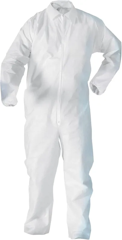 SK0368457-US20260702-105043-0 Kleenguard 68970 Coveralls Zip Front White 4X-Large 50PK - Image 1