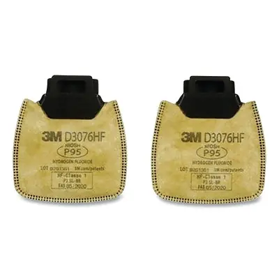 3M 7100213424 Secure Click HF-800 Series Cartridge/Filter P95 HF Nuisance AG Relief Olive