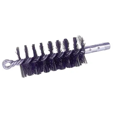 Weiler 44128 1-1/2 Single Spiral Flue Brush .012 Steel Fill