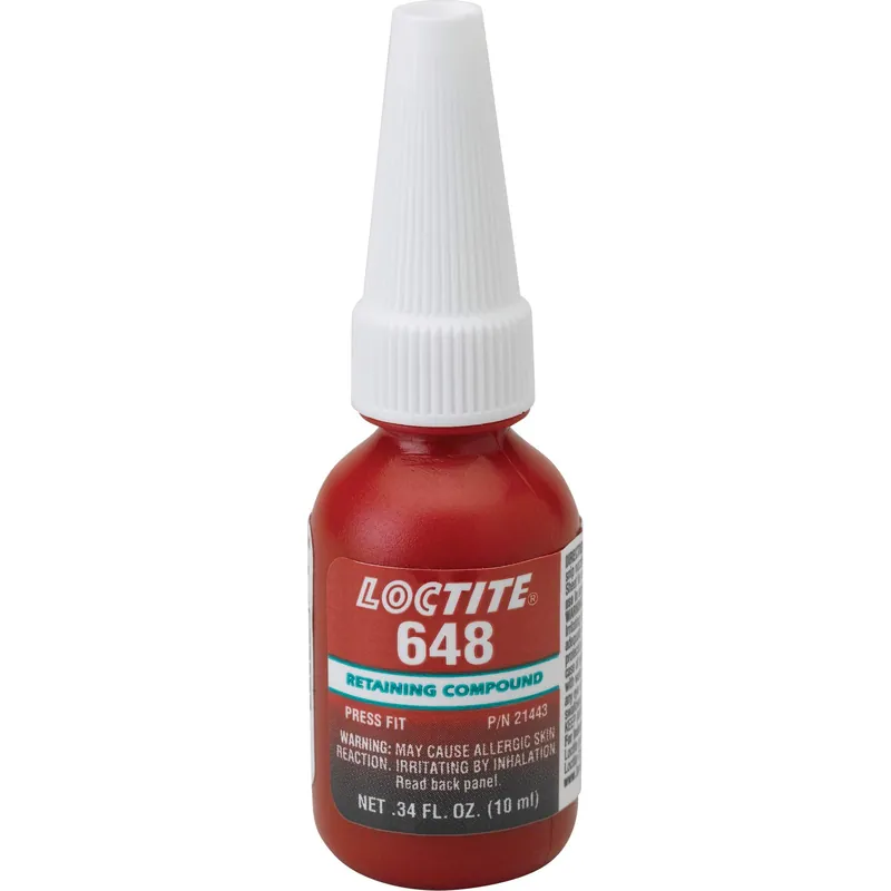 Loctite 1835922 648 Retaining Compound Green Liquid 10 ml Bottle