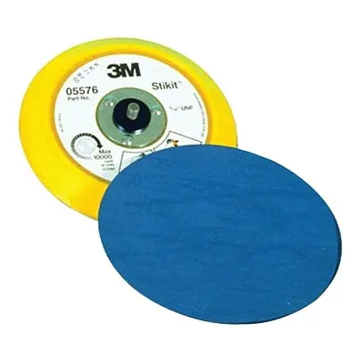 SK0368956-US20260702-105043-0 3M 7000045680 Stikit Disc Pad Medium Hardness Yellow 6 in Dia - Image 1