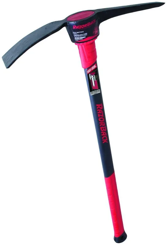 Razor-Back 4118000 Pick Mattock 5 lb Fiberglass Handle