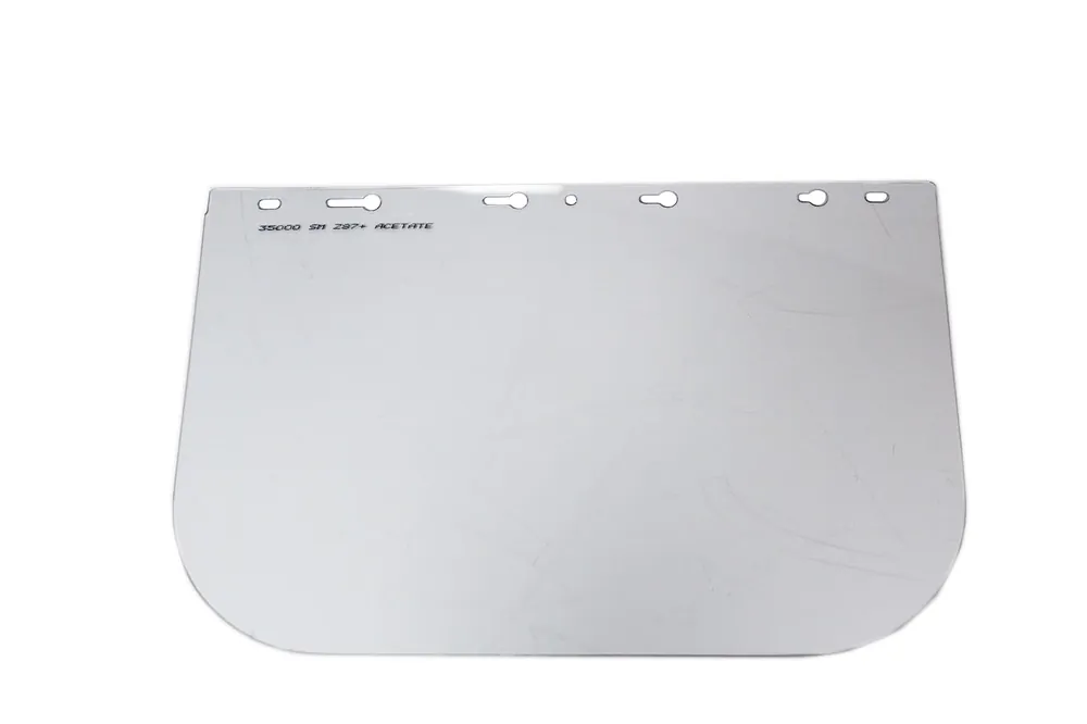 SK0369041-US20260702-105043-0 Sellstrom S35000 Face Shield Replacement Window Uncoated Acetate Clear Tint - Image 1